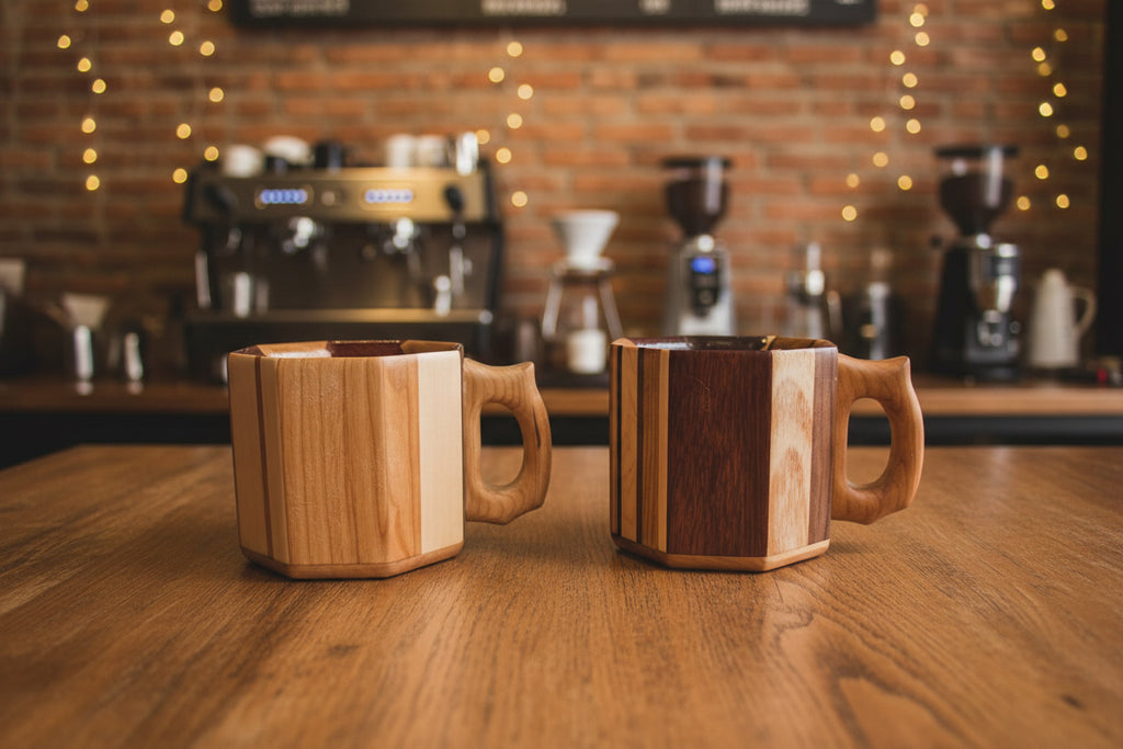 Wooden Mug Coffee Cup